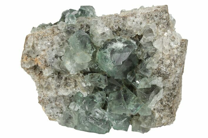 Fluorescent Green Fluorite Cluster - Lady Annabella Mine, England #235369